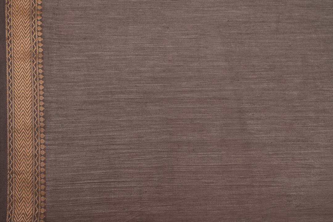 Ash Grey Maheshwari Art Silk Saree