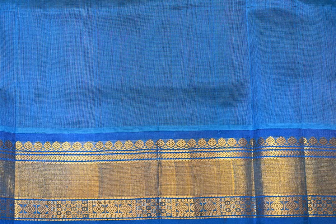 Pure Silk Cotton-DDA015 3 Thiratchai Maroon Kanchipuram Silk Saree
