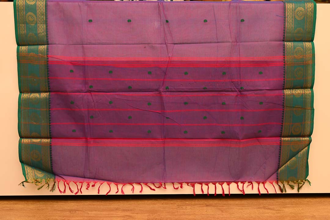 Vadamalli Chettinad Cotton Saree